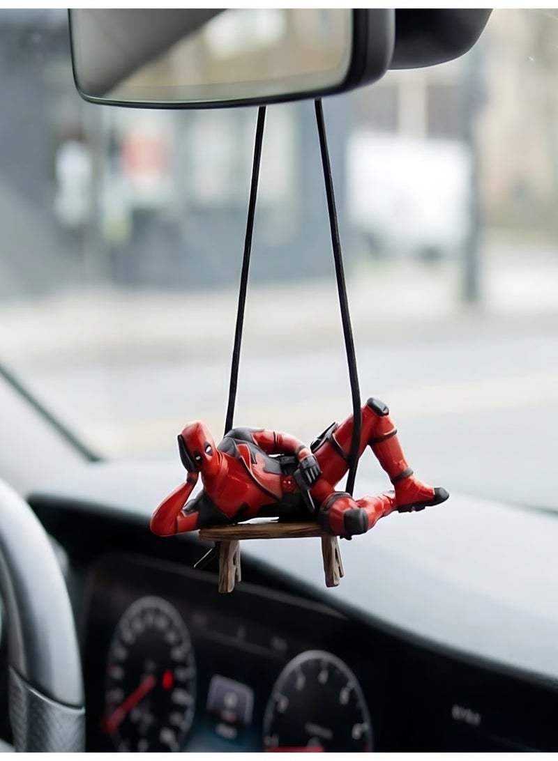 مرآة خلفية للسيارة كارتون ديدبول - ملحقات داخلية للسيارة - view 3